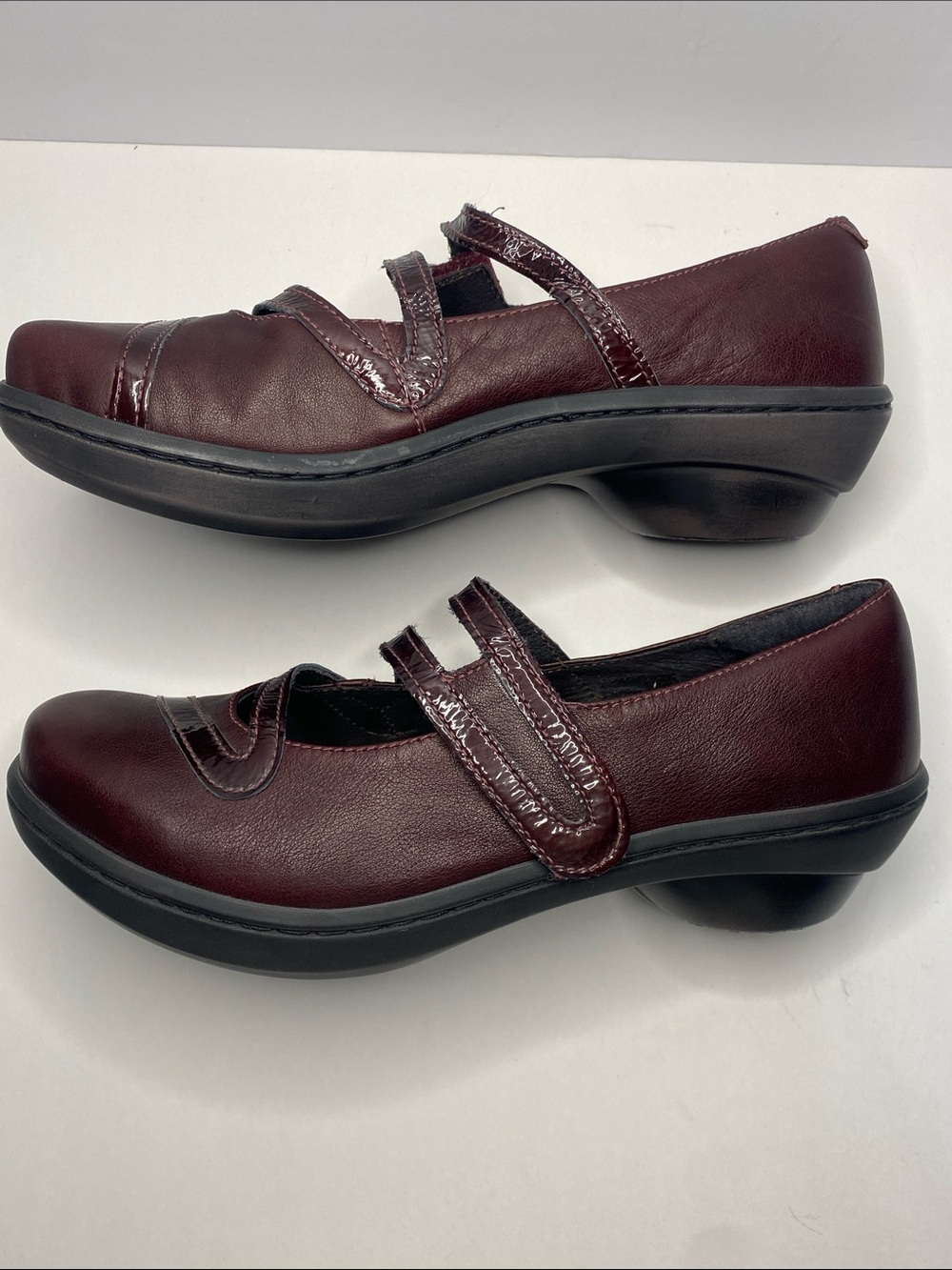 Naot Kirei Mary Jane Leather Comfort Shoes Burgundy EU 38 US 7 - Picture 14 of 14